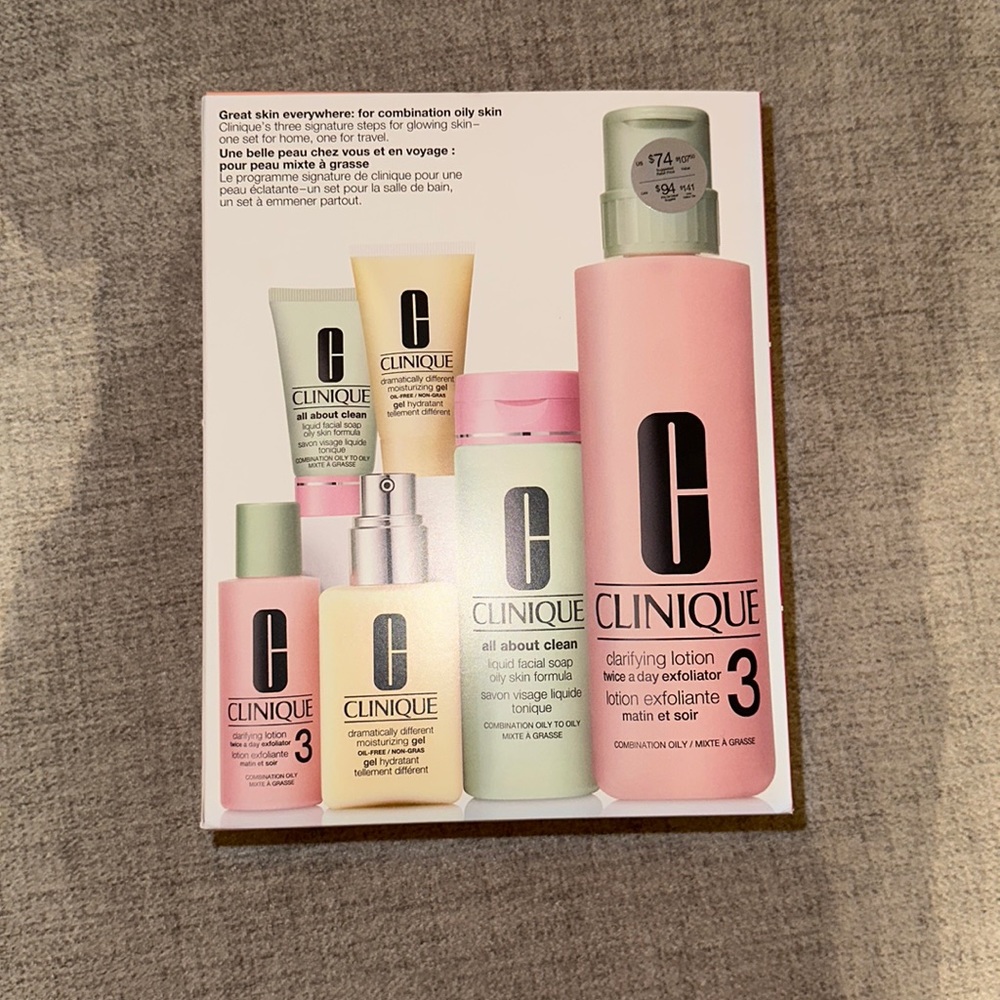 Brand New Clinique skincare set